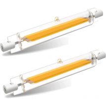 Ampoule LED R7S 78mm 10W équivalent à Ampoule Halogène 100W,Tube R7S LED Lumière Blanc Froid 6000K,1000LM avec Large Angle de Faisceau