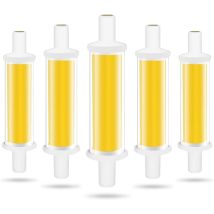 Beijiyi - Ampoule led R7S 78mm, 4.2W R7S led Ampoules Équivalent 50W Lampe Halogène, Lumière Blanc Froid 6000K 600LM cob Tube led R7S, Non Dimmable,