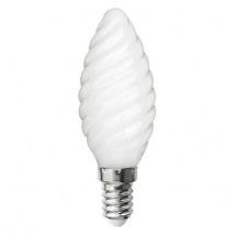 Fox Light Ampoule Led-s19 Filament Flamme Opaque Torsadée Ca35 - E14 - 4w - 4 000k - 425lm