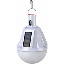 Lampe solaireAmpoule LED solaire, rechargeable par USB, lampe de lumière avec énergie solaire, lampe suspendue pour extérieur, lampe de télécommande,