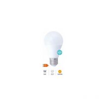 Ampoule led standard avec capteur de présence + crépusculaire 9W E27 3000K
