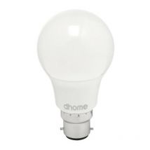 Dhome - Ampoule led douille B22 4000k 806lm - 8 watts