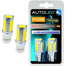 Ampoule PY21W Clignotant LED/ 4 LEDS ORANGE AUTOLED