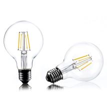 Ampoule G80 Filaments Led Droit 2w Transparent