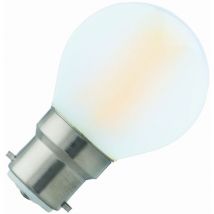Ampoule LED filament B22 sphérique 4W 470Lm 2700K - garantie 2 ans