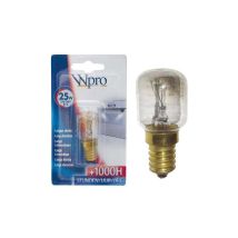 Ampoule four E14 T25 - 25W - 220V longueur 55MM x diam 23MM