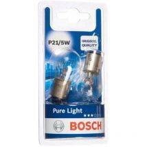 Bosch Ampoule Pure Light 2 P21-5W 12V 21-5W BAY15D