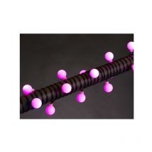 Vellight - Cursa led, guirlande lumineuse, 8 m, 15 LEDs, rgb, câble noir, intérieur, bluetooth, 12 v