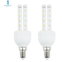 Bulbes led 4W lumiere chaleureuse faible consommation E14 3000 k 2 pieces