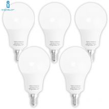 Ampoules led E14 9W 3000K blanc chaud a+ A60 A5 5 pieces