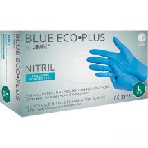 Einweghandschuhe Blue Eco Plus Größe l blau Nitril en 374, en 455, en 21420 PSA-Kategorie i
