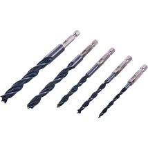 Am-tech - Amtech F1735, Set Di Punte Per Legno, Pacco da 5