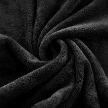 Amy Serviette à séchage rapide 50x90 09 noir 380 g/m2 Eurofirany