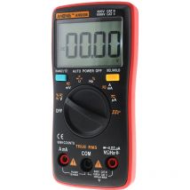 AN8008 lcd Multimetro Digitale Voltmetro Amperometro Ohmmetro ac dc Retroilluminazione