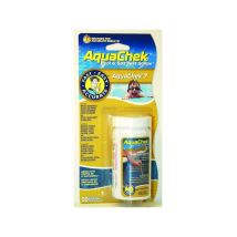 Aquachek - Bandelette Test Eau Piscine 7 Brome/chlore/alk/cya - X 50