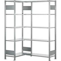 Anbauregal Typ c zu Eckregal 2000 x 1000 x 500mm Traglast: 150kg/Boden