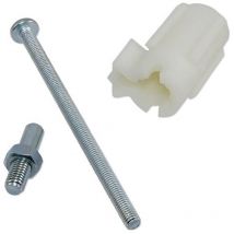 Anbausatz Ms-nrh Für Stellmotoren 10.230 / 230-473 Auf Heizungsmischer Holter Br80 Smd/smv