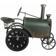 Pendule en métal Vieux Tracteur
