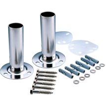 Astral – Ancora staccabile in acciaio inox AISI-316 per tubi 43 mm – Set di 2 ancore