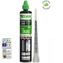 G&b - Ancorante chimico super hybrid senza stirene 300 ml per pistola silicone CC02 - 6 Pezzi