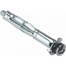 Bargainscrews - Confezione da 10 tasselli metallici ad espansione per cartongesso M5 x 65 mm