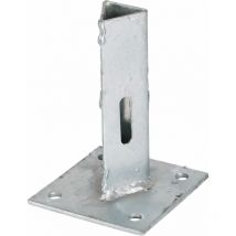 Winox - Support - Ancre sur platine à fixer pour poteau Te30