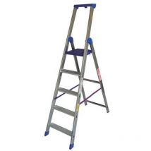 Bigmat - Escalera profesional de tijera, Climb EVO07, 7 peldaños Marchetti 20876