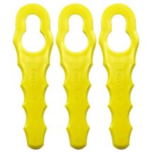 Andere Packung Mit 100 Ersatzklingen, Kompatibel Mit Ryobi Rasentrimmern, Doppelt Gezahnte Klingenköpfe Rac155, Rac157, Rac158 Und Andere