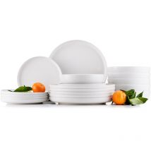 Konsimo Essservice Victo (18-tlg) Weiß Keramik 20x27x18.5cm