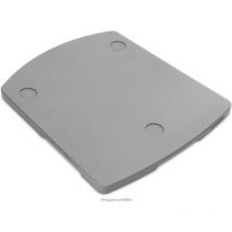 Bretter für Thermomix TM31, TM5 und TM6 Gleitbrett aus Massivholz/Slider aus Naturholz ''coquere'', Grau, Holz, Buche, Zubehör-Set, 35x2x31/28 cm