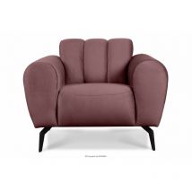 Konsimo Rubero Moderner Sessel Mit Beinen Für Das Wohnzimmer , Rosa