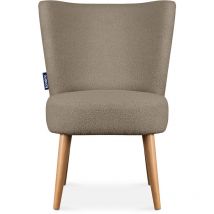 Appa Einzelsessel, Hellbraun/Eiche Dekor - Konsimo