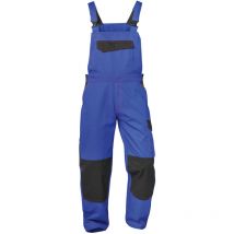 Anderlecht Twill Latzhose Craftland Kornblau/Schwarz 22472 Gr.64
