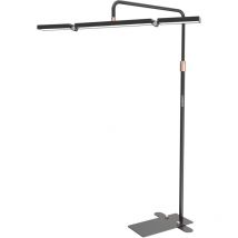 Andoer HD-M9X 40W LED-Klappmondlampe, Bodenfüllleuchte, Schwarz