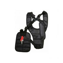 Cyslmuk - andoulière Ergonomique Double Épaule Pour Tondeuse, Harnais Réglable Multifonction Pour Débroussailleuse Ou Jardinage