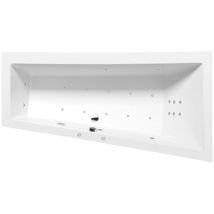 Polysan - andra r hydro-air hydromassage Bain, 180x90x45cm, blanc