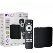Leotec Google TV Box GC232 – 4K Streaming – 32 GB – Bluetooth – HDMI – Dolby Digital – Sprachsteuerung – Benutzerhandbuch