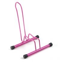 Andrys Srl - Andrys - Porte-vélos pour enfants de 3 à 10 ans, avec support, 1 place, 38,5 x 29 x 50 cm, couleur bleue - Colore: Rosa - Posti: 1