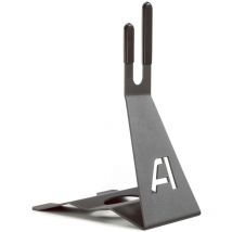 Andrys Srl - Andrys – Soporte para Bicicletas para Exteriores e Interiores, 1 Lugar, de Acero Pintado, 28 x 24 x 42 cm, Color Gris - Colore: Nero