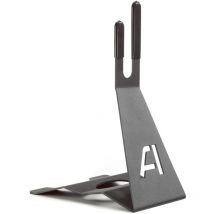 Andrys Srl - Andrys - Support pour vélos pour usage en extérieur et en intérieur, 1 place, en acier peint, 28 x 24 x 42 cm, couleur grise - Finitura: