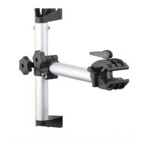 Andrys Srl - Andrys - Support Mural pour l'Entretien des Vélos, Réglable en Hauteur et à 360 Degrés, Max 18 kg, Vis Incluses, en Aluminium, 44x9x41 cm