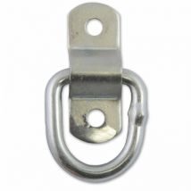 Chapuis - Set di 2 anelli in acciaio zincato, L.54 x P.20 x Spessore 6,4 mm Centrale Brico