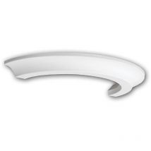Anello di semicolonne 115200 Profhome colonna elemento decorativo stile neoclassico bianco