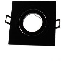 Anello girevole quadrato elio nero Cristalrecord 03-061-80-180
