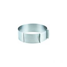 Anello regolabile torte acciaio Inox Eva