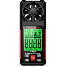 Durficst - Anémomètre numérique HT605S Anémomètre numérique 0-12 Échelle de Beaufort Compteur de vitesse du vent portatif avec rétroéclairage Écran