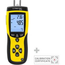 Trotec - Anemómetro de tubo de Pitot TA400 incl. certificado de calibración