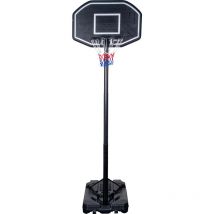 Angel Sports - Panier de Basket sur Pied 200-305 cm Noir et Blanc a partir de 6 ans et + Facile d placer Jeux Plein Air Panier de Basket