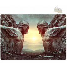 Signorbit - angel vs angel - poster in pvc da 3mm - Misura: 70x100 cm