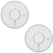 Angeleye Rauchmelder Weiß 2er Set
